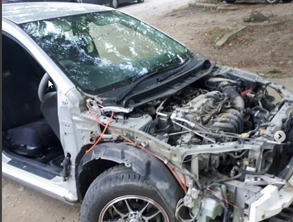 В Приморье злоумышленники разбирают автомобили на запчасти