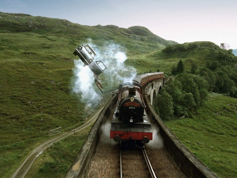 Вот каково это - прокатиться на настоящем Хогвартс-Экспресс