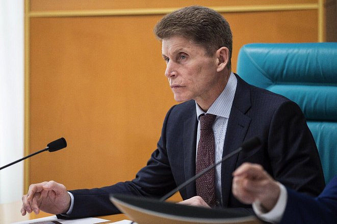 Дальневосточный губернатор Олег Кожемяко поднялся в рейтинге