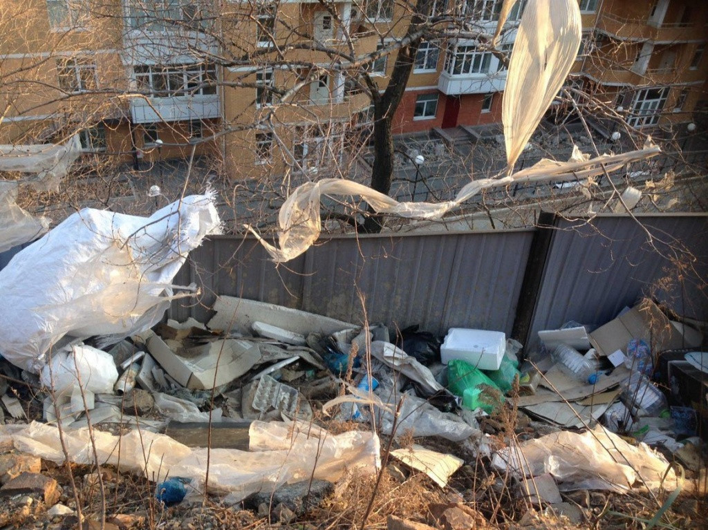 Крупная свалка в Большом Камне возмущала горожан