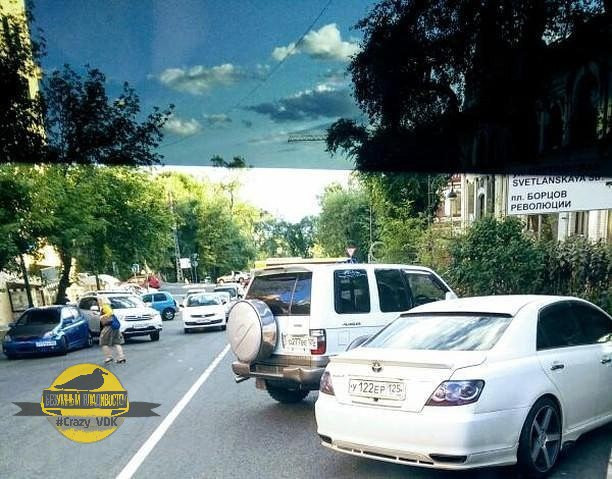 Эгоистичный способ парковки авто возмутил жителей Владивостока (фото)