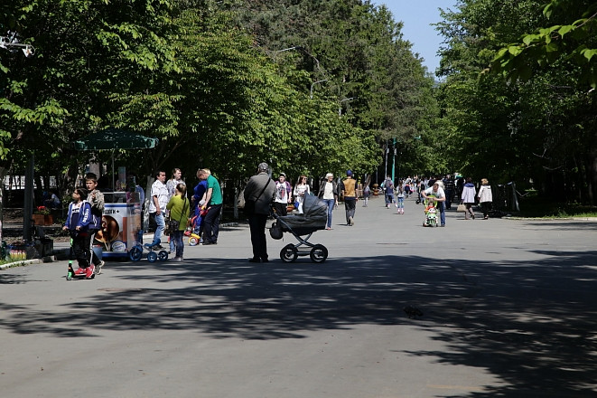 Скверы и зоны отдыха обустроили на Сахалине