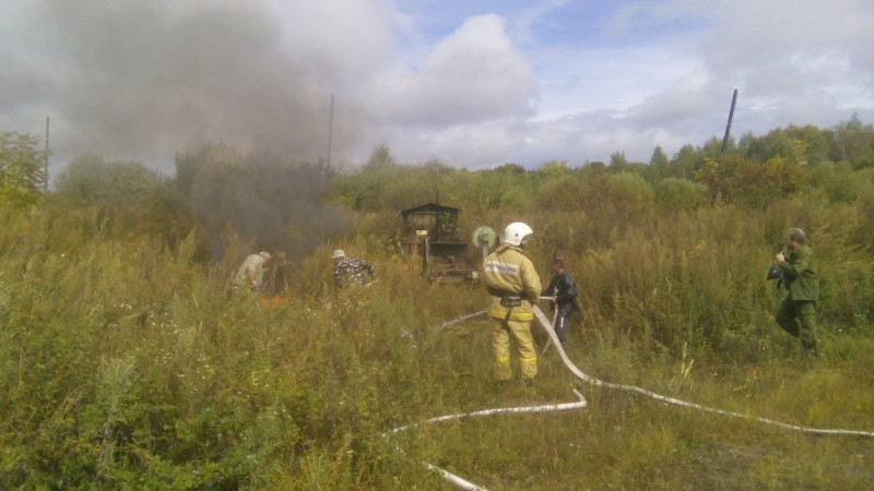Приморские пожарные научились защищать села