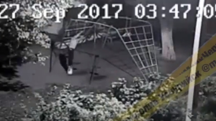 Крылатые качели «улетели» со двора в Приморье