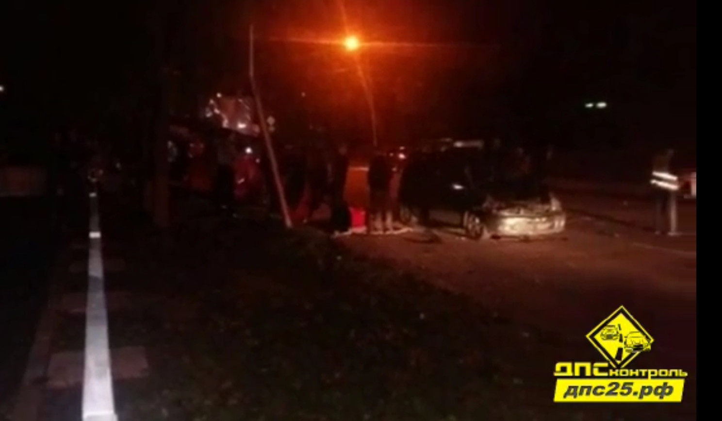 После серьезной аварии в Приморье Prius восстановить не удастся (фото)