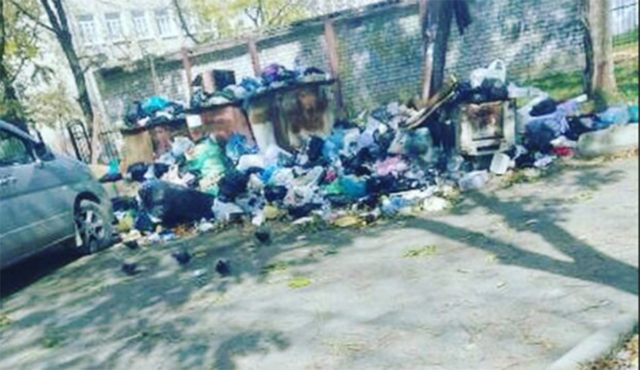 Мусорная «красота» возле приморской школы не дают покоя пользователям соцсетей (фото)