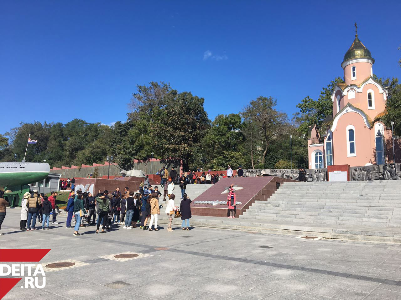 Одна из достопримечательностей Владивостока переживает «нашествие» (фото)