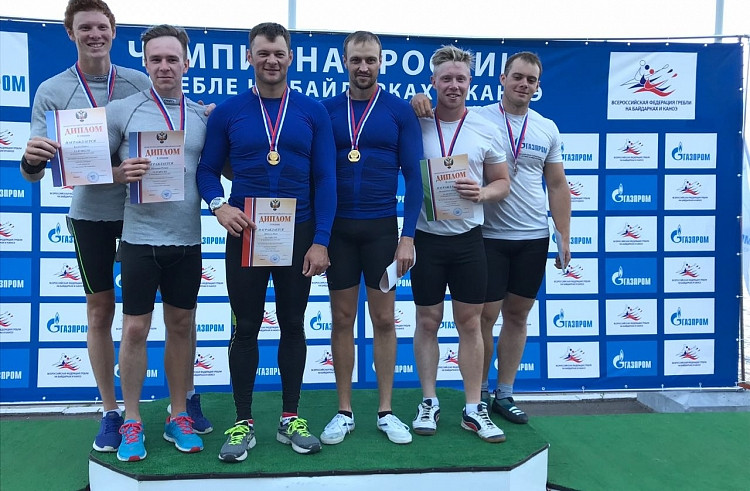 Приморские гребцы отличились на чемпионате России