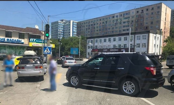 Некрасовский «карамболь»: машину откинуло на пешехода