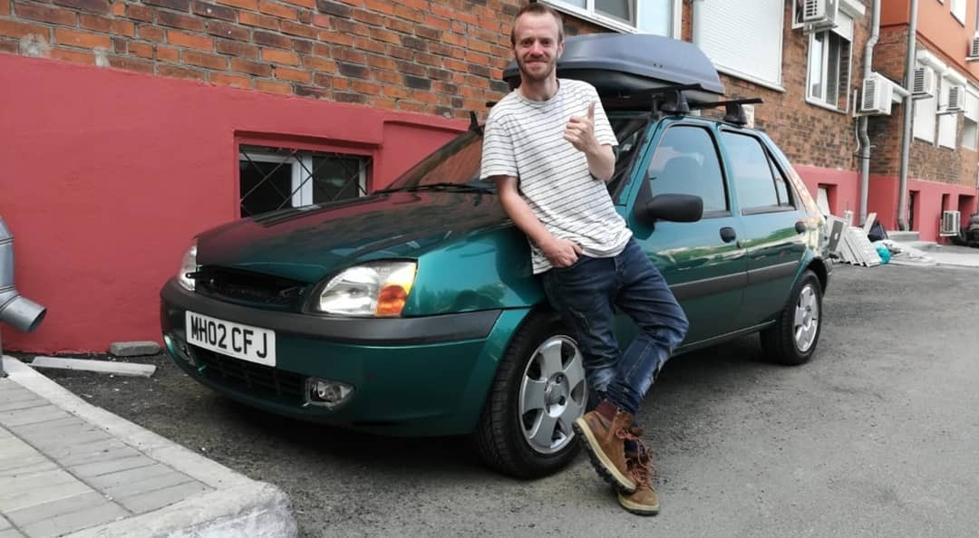 Англичанин проехал пол-Европы и Россию, чтобы побывать во Владивостоке