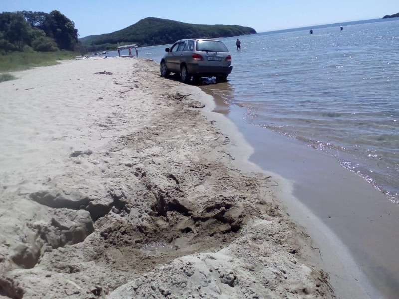 Полиция сделала заявление о водителе, сбившем детей на пляже
