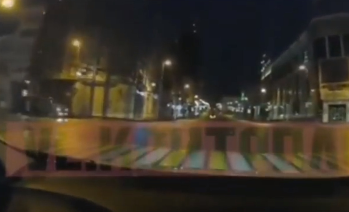 «Здесь должно было быть жесткое ДТП» — опасный момент попал на видео