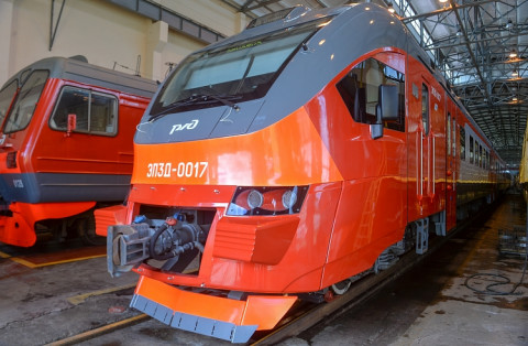 На новой электричке будут ездить приморцы