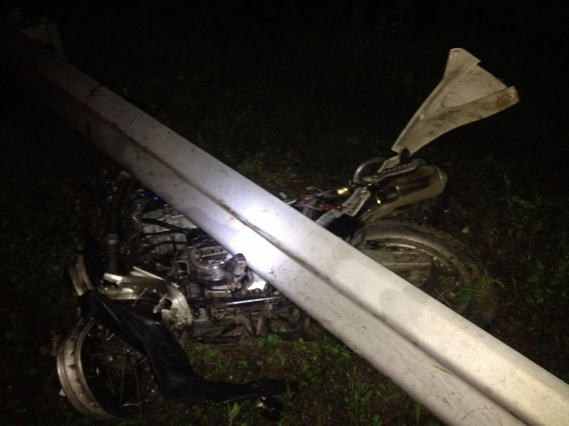 Мотоциклист погиб в жестком лобовом столкновении