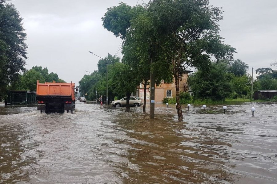 Стало известно, как ночной дождь повлиял на обстановку в Уссурийске