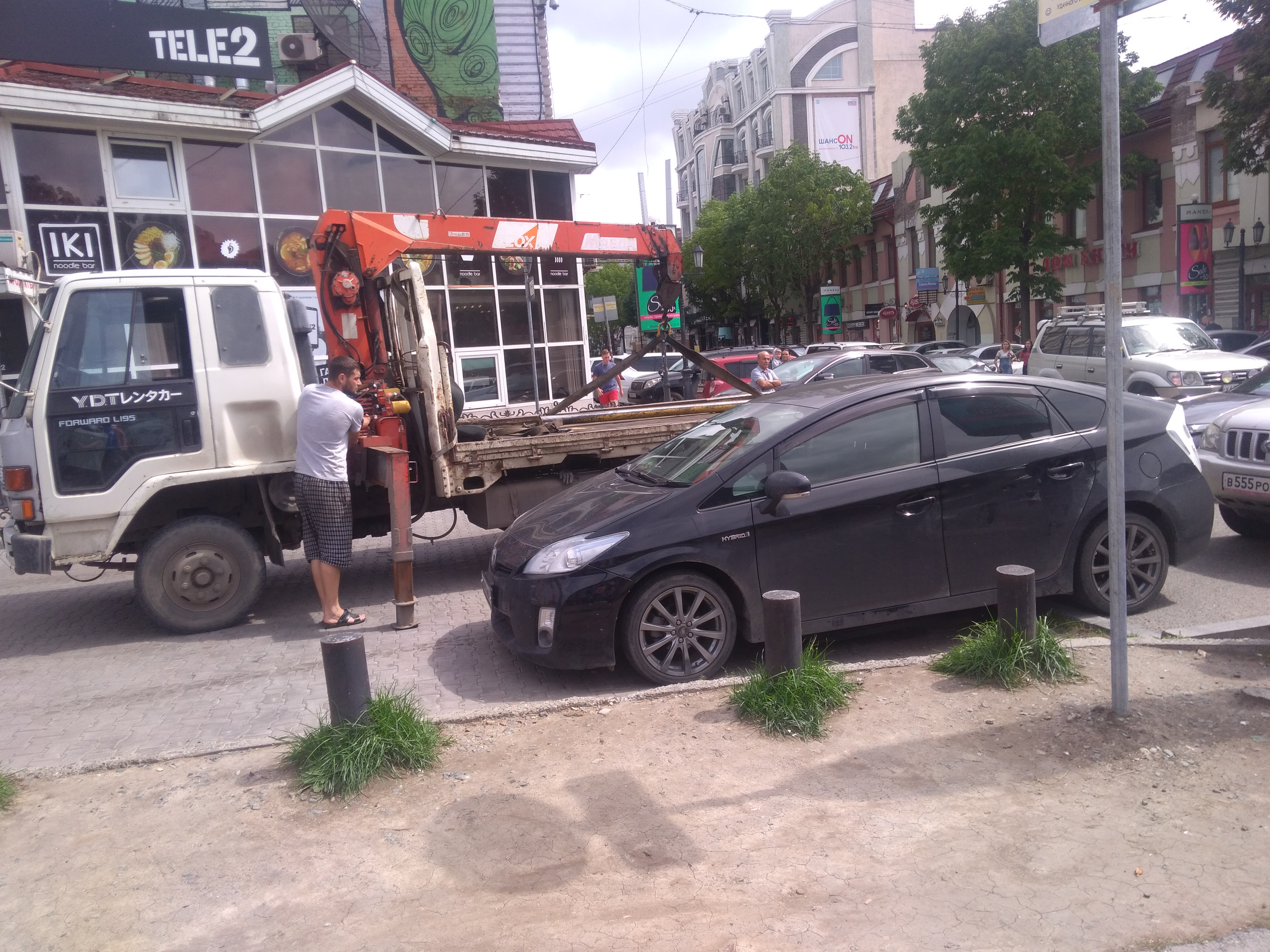 Неприятный сюрприз ждет автолюбителей в центре Владивостока