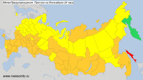 Реальная опасность объявлена для Приморья