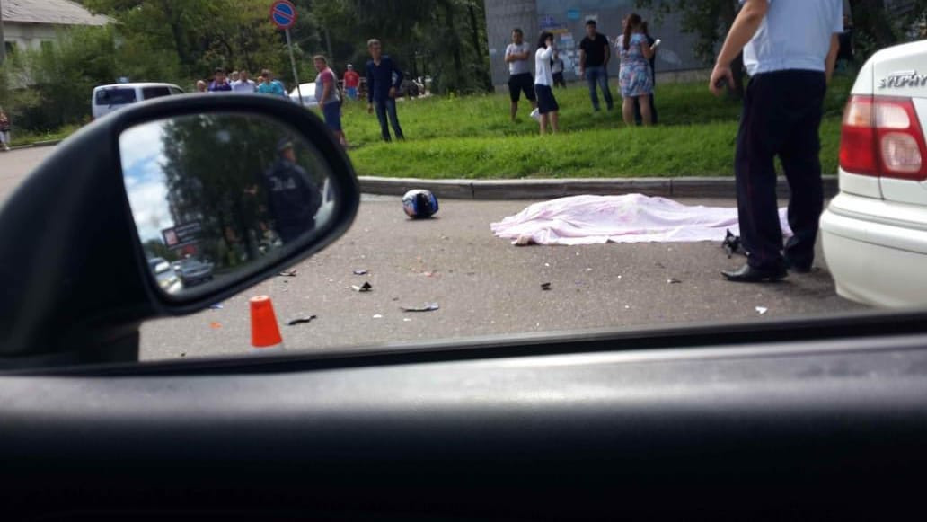 Мотоциклист погиб, попав в ДТП в Приморье