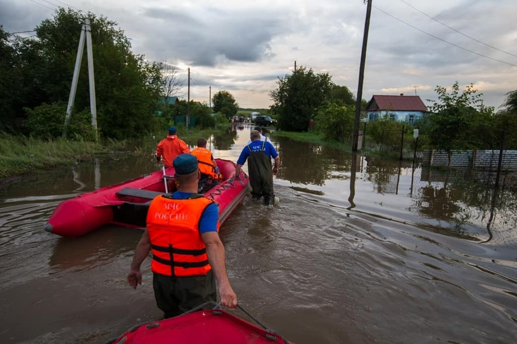 Два района Приморья освобождены от водяного плена