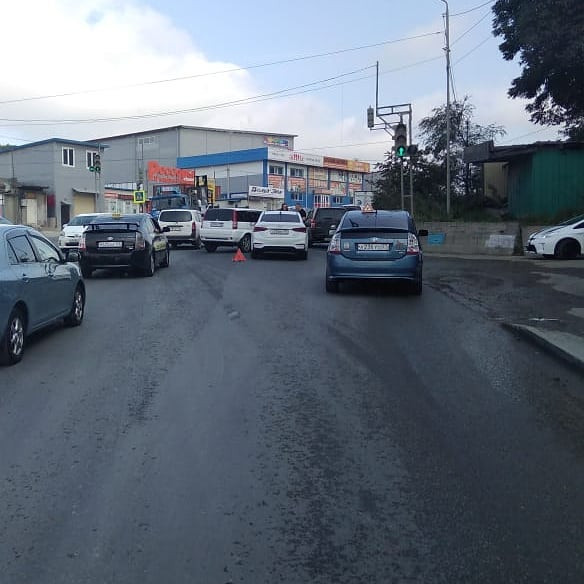 Авария блокировала Выселковую улицу