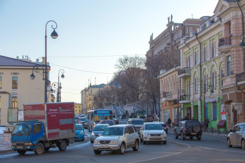 Движение дважды перекроют во Владивостоке
