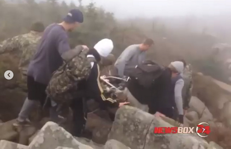 Во время восхождения на гору скончался турист