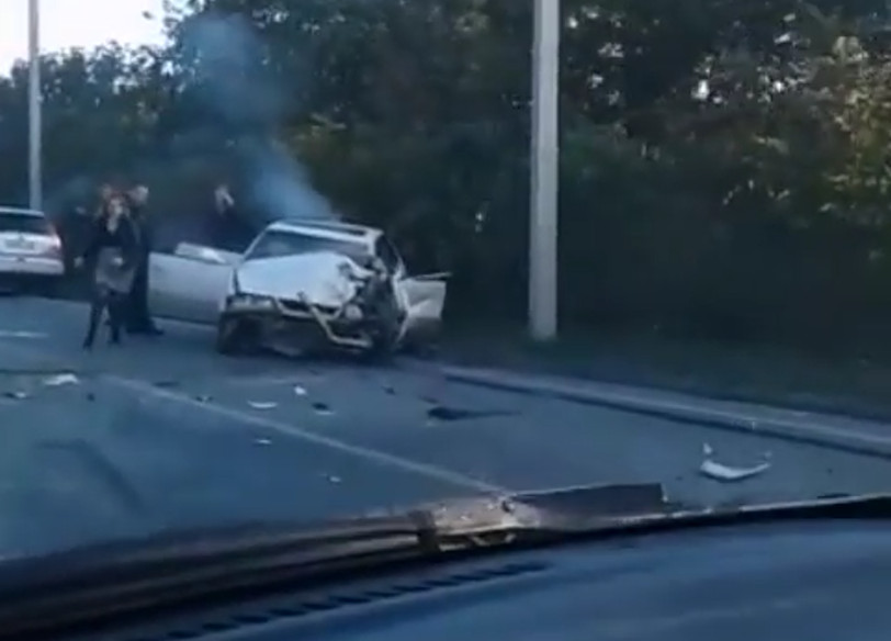 Малыш и его мама пострадали в серьезной аварии