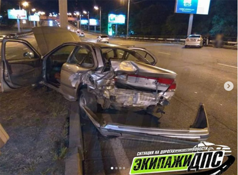 Ночью мощное ДТП произошло во Владивостоке
