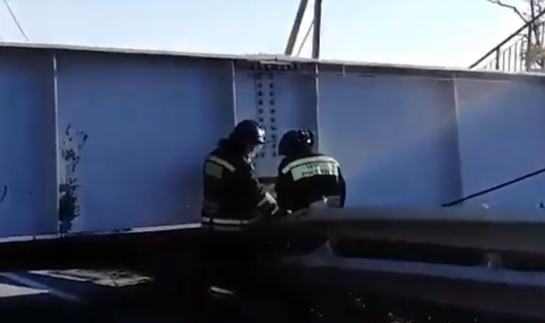 Рухнувший виадук уберут четыре "автомонстра"