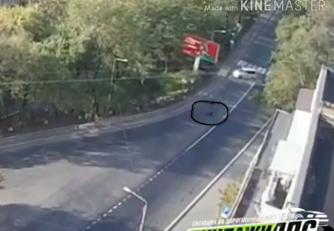 Шокирующие кадры: момент смертельной аварии с байкером попал на видео