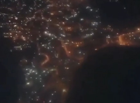 Появилось уникальное видео новогоднего Владивостока с высоты 1,5 тысячи метров
