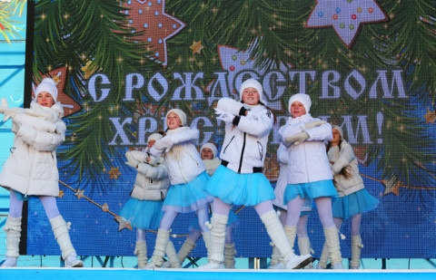 Владивосток празднует Рождество
