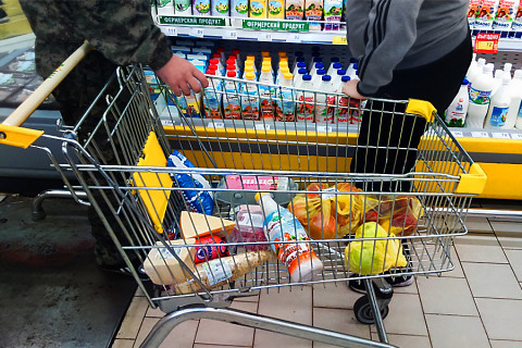 Потребительская корзина россиян вырастет на 30 процентов