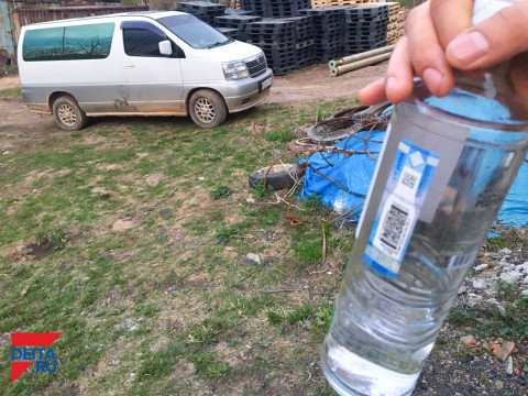 Пьяные ухари рассекают по дорогам Приморья