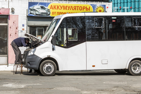 Пассажирским автобусом управлял мужчина без прав