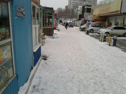 Тротуары столицы ДФО разгневали горожан