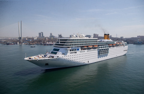 Во Владивосток зайдет очередной лайнер-гигант