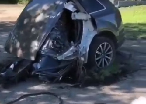 Распил по-любому: опубликовано шокирующее видео с места ДТП