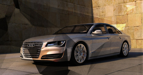 Золотой Audi звезды питерского «Зенита» вытащили из пруда