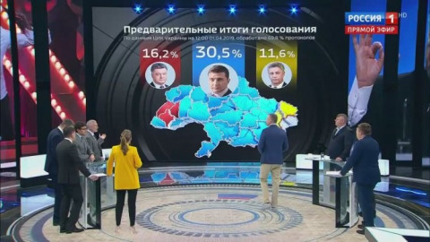 Новости с Украины вызвали хрюканье на российском ТВ