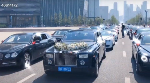 Китайская свадьба переплюнула кортеж Кадырова