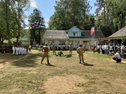 Первая смена торжественно стартовала в лагере «Дружба»