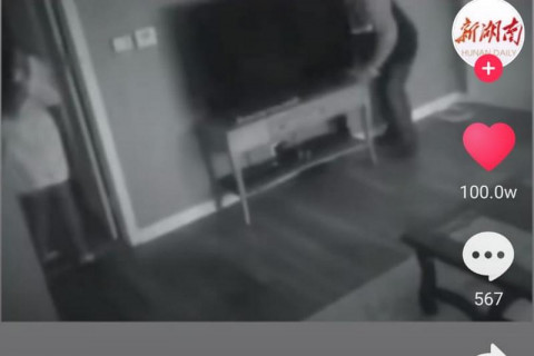 Видео спасения женщины взрывает китайский интернет