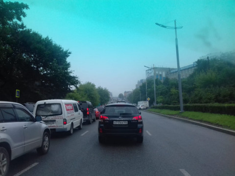 Столичные дороги сковала пробка