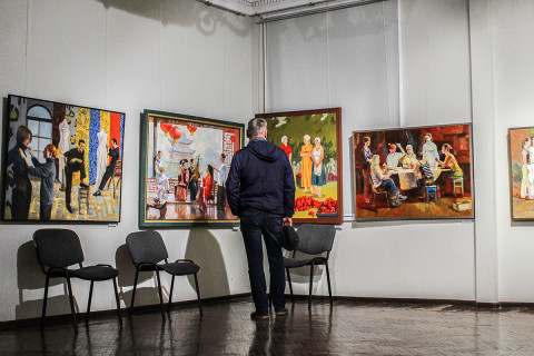 Четыре выставки открыты в юбилей одного из лучших художественных училищ страны