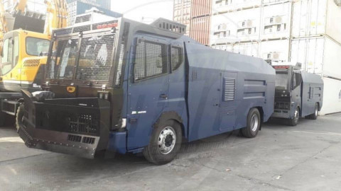 Броневики для разгона митингов опознали в столице