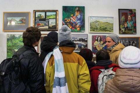 АRT-кухню показали молодые художники и их преподаватели