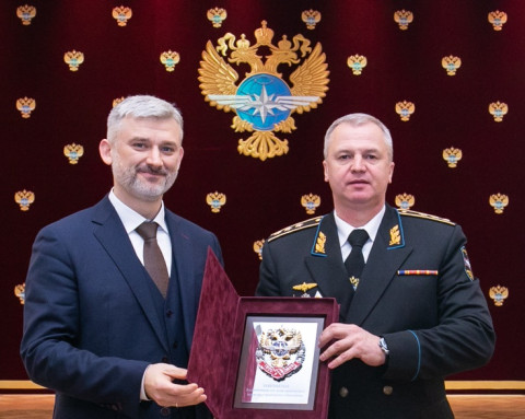 Высокую награду получил коллектив УВО Минтранса