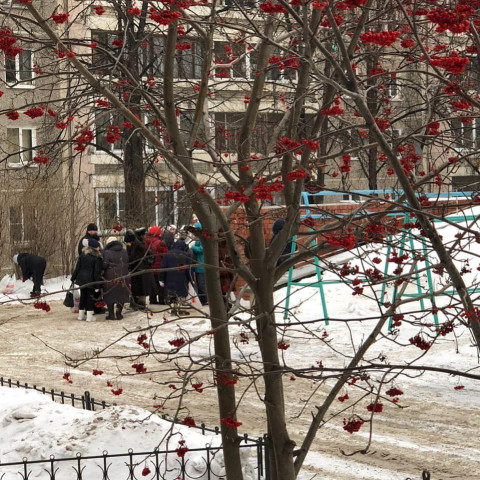 Пенсионеры роются в помойке с просрочкой – фото