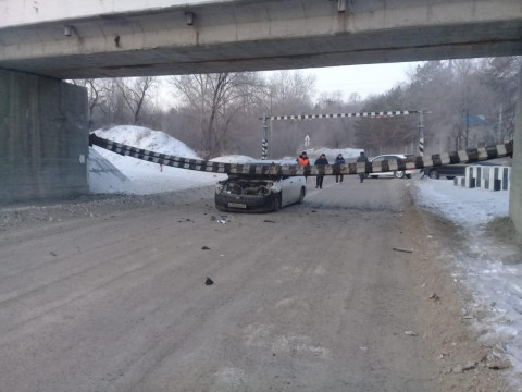 «Один сбил, другой врезался», - водитель въехал в упавший ограничитель